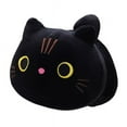 thumbnail image 1 of Lindo regalo para niños, regalos de cumpleaños, muñecos de gato, juguete de peluche de gato de dibujos animados, muñeco de peluche, animales de peluche, figuras kawaii, NEGRO, 25 CM, 1 of 4