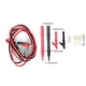 thumbnail image 5 of Kit De Cables De Prueba De Multímetro Electrónico, Seguro, Cómodo, Resistente Al Calor, Kit De Cables De Prueba, Alambre De Cobre Para Pruebas Eléctricas Automáticas Para ANGGREK Kit de cables de prueba, 5 of 8