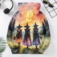 thumbnail image 4 of Abcomgle Halloween Hoodies for Teen Girls Horror Witches Gathering Print Sweatshirts with Hooded Fashion Long Sleeve Girls Pullover Sweatshirt with Pocket Fall Holiday Shirt for Teen Girls, 4 of 5