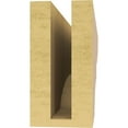 thumbnail image 4 of 3"W x 18"D x 6"H Thin Ridgewood Rough Cedar Woodgrain TimberThane Corbel, Primed Tan, 4 of 6