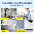 thumbnail image 4 of Sink and Drain Cleaner Powder for Kitchen and Bathroom Sinks Shower Tub - Drain Clog Remover Unclogging Cleaner for Daily Cleaning (4 Pack), 4 of 4