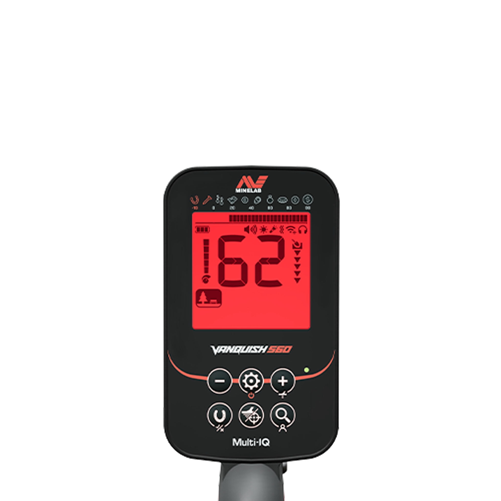 Minelab VANQUISH 560 Pro Pack Waterproof Multi-Frequency Metal Detector with V12x and V8x Coils, PRO-FIND 35 Pinpointer, and Adventure Pack