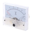 thumbnail image 4 of koolsoo 85C1 DC Rectangle Ammeter Amp Current Tester Analog Panel Voltmeter 0-50 V 0-50 V, 4 of 6