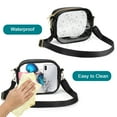 thumbnail image 3 of Stadium Approved Clear Crossbody Bag, TSV Waterproof Clear Shoulder Bag with Adjustable Strap for Concerts, Black, 3 of 8