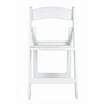 thumbnail image 2 of White Resin Folding Chair (C Series) - Set of 4 by Chivari, 2 of 15