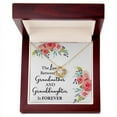 thumbnail image 5 of The Love Between a Grandmother and Granddaughter Infinity Knot Necklace, 5 of 17