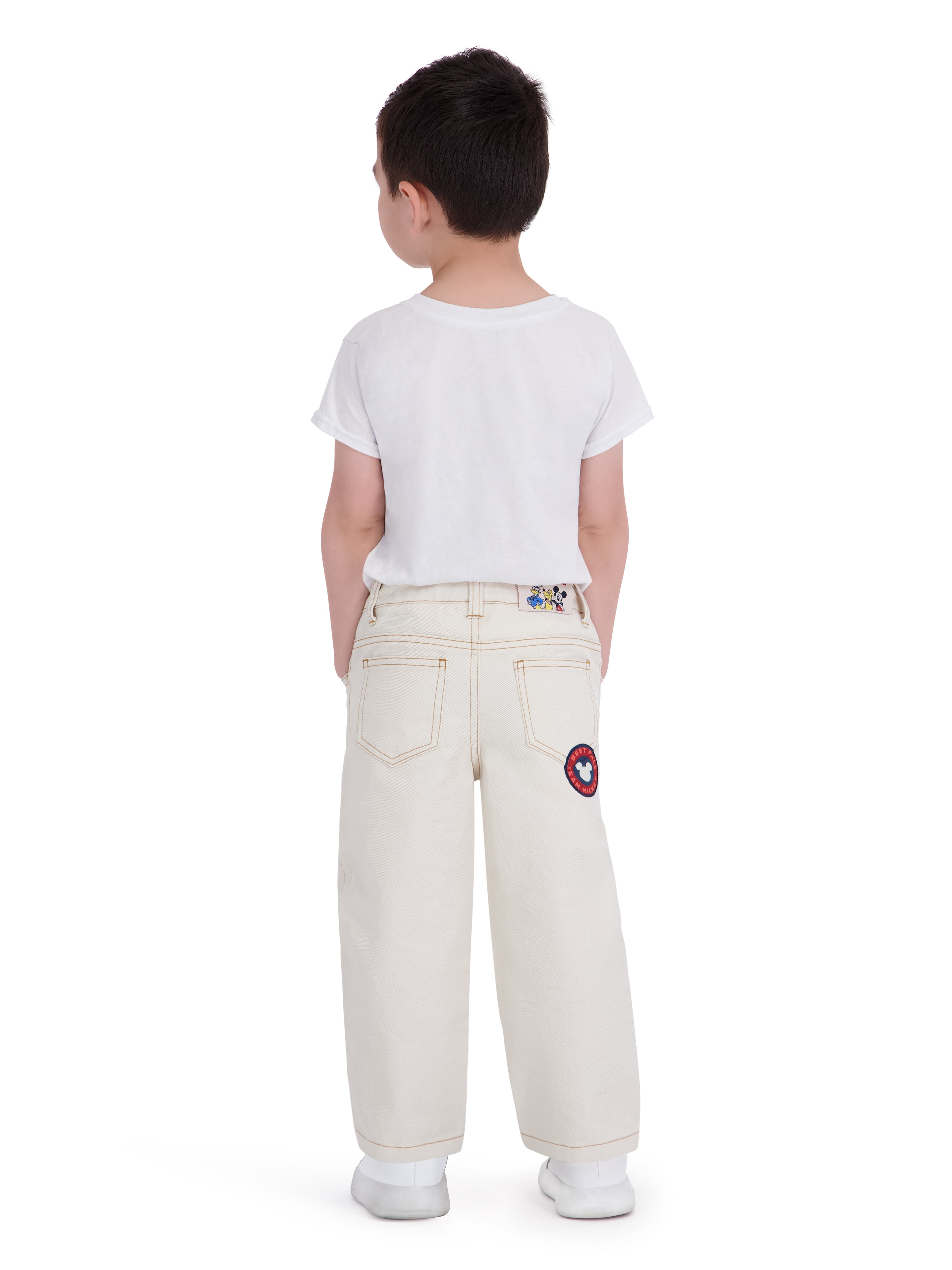 Mickey Mouse Toddler Boy Twill Pant, Sizes 12M-5T