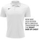 thumbnail image 3 of Polo Nike Dri-FIT de manga corta para hombre blanco - XL, 3 of 4