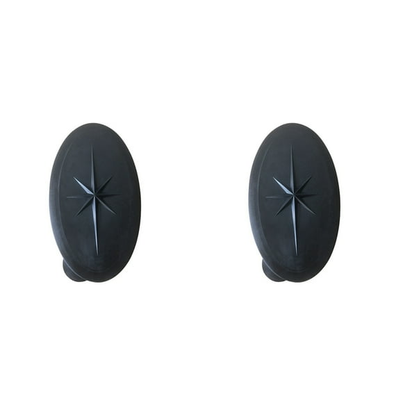 2X Hatch Cover Rowing Boat Deck Plate Boat Deck Hatch Cover Waterproof Boat Accessories,Black