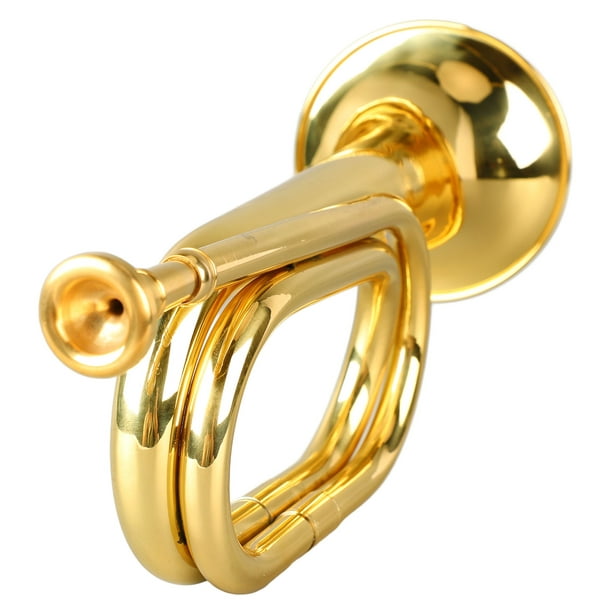 Golden Bb laqué de Poche de clé de la trompette/Mini trompette