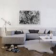 thumbnail image 2 of ARTCANVAS Black White Gray Splatter Modern Canvas Art Print - Size: 40" x 26" (1.50" Deep), 2 of 9