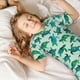 thumbnail image 5 of Balery Green Sea Turtle Conjunto de Pijama Infantil de Manga Corta con Estampado – Ropa de Dormir de Algodón Suave-4X-Large, 5 of 6