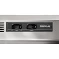 thumbnail image 2 of Broan-NuTone 42" Under Cabinet Ductless Range Hood w/ Fan, Stainless Steel, 2 of 8