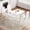 White, variant on Farini Black Dining Table for 4-6 Person,47" Rectangular Wooden Dining Table Top and Metal Frame for Home Kitchen Dining Desk (47 inch)
