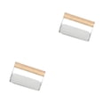 thumbnail image 1 of Bewildely Burger Press Wooden Handle Bacon Rustproof Clean to Easy Accessories Home Type1 NO1, 1 of 1