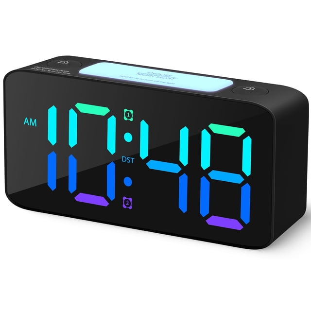 Despertador Cadmos Super Loud para personas que duermen mucho con luz nocturna