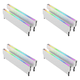 thumbnail image 1 of Disipador Calor para RAM Computadora 5V 3PIN ARGB Sync DDR3 DDR4 DDR5 Enfriador Memoria (Plata), 1 of 4