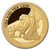 2020 St. Helena 1 oz Gold Una & the Lion Proof (w/ Box)