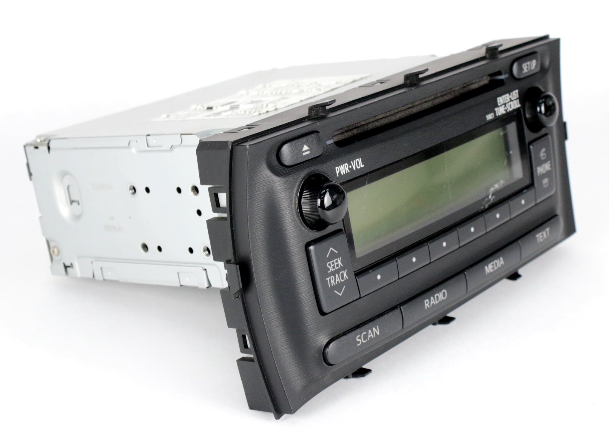 Restored 2012-2014 Toyota Prius Radio AM FM Single CD Bluetooth Ready 86120-52D10 - 518C1 (Refurbished)