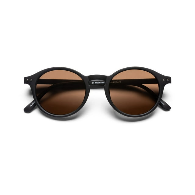 Lentes para Sol B+D Solskin Round Negro Proteccion UV400