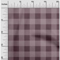 thumbnail image 1 of oneOone Cotton Flex Fabric Gingham Check Print Sewing Fabric BTY 40 Inch Wide, 1 of 4