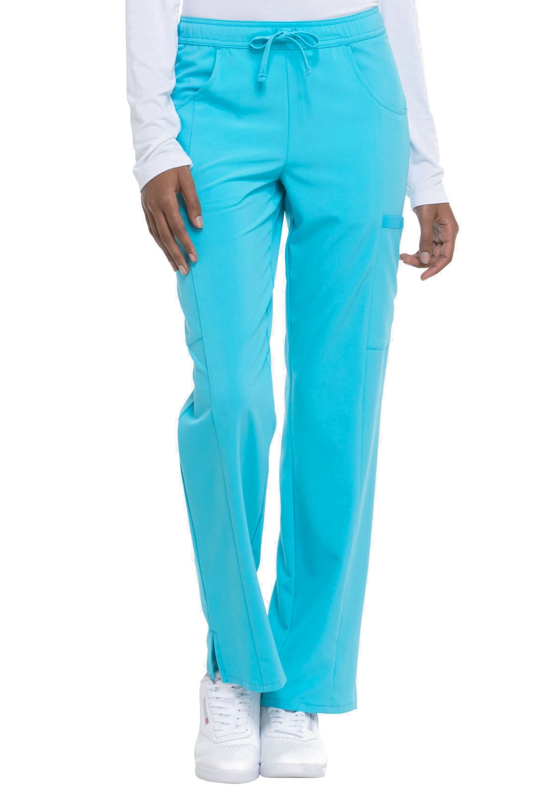 Dickies EDS Essentials Medical Scrubs Pant for Women Mid Rise Straight ...