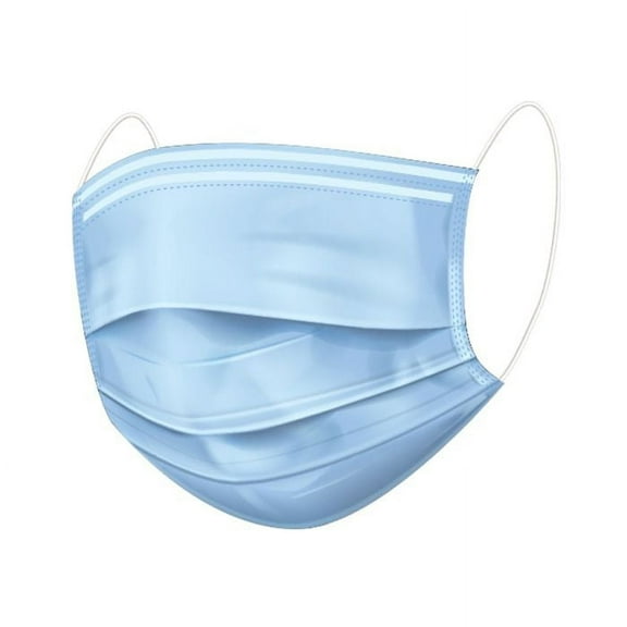 Litepak 3-Layer Disposable Face Masks (50 Pack) | Soft, Comfortable, and Effective Protection