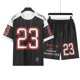 thumbnail image 1 of Conjunto deportivo informal coreano, nueva ropa de verano para hombre, conjunto deportivo, camiseta transpirable, pantalones cortos, conjunto de dos piezas, trajes de calle para hombre, 1 of 5