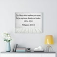 thumbnail image 3 of Scripture Walls  Children of God Philippians 2:14-16 Scripture Bible Verse Canvas Christian Wall Art Ready to Hang Unframed, 3 of 7