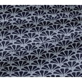 thumbnail image 5 of oneOone Georgette Viscose Fabric Leaves & Floral Block Printed Fabric 1 Yard 42 Inch Wide, 5 of 5