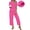 D-Pink, variant on Summer Pajama Sets For Women Short Sleeve Sleepwear Set Ladies Casual 2 Piece Outfits Lounge Sets