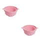 thumbnail image 4 of Bandeja para Hacer Moldes para Vasos de Hielo Billuyoard Rosa 2piezas, 4 of 6