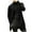 Black, variant on Herrnalise Mens Faux Fur Coat Winter Fashion Slim Solid Color Sweater Cardigan Single Button Casual Sweater Sweater Coat Long Trench Coat Motorcycle Jakcet