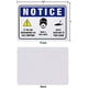 thumbnail image 2 of Paquete de 2 2 carteles de advertencia para prevención de la gripe, de aluminio de 40 milésimas, para usar con mascarilla, 2 of 8