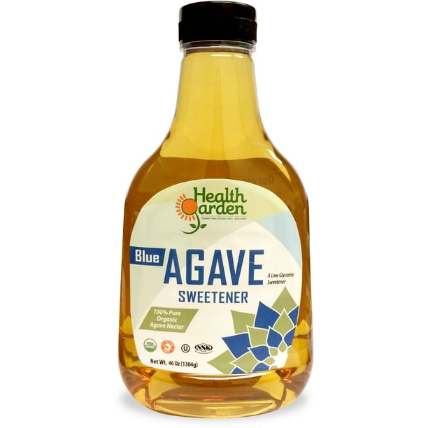 Health Garden Organic Blue Agave Nectar Sweetener, 46 Oz