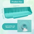 thumbnail image 7 of Splash Guard for Bathtub, Soft Silicone Foldable Tub Splash Guard Stopping Water Droplets from Splashing Suitable for Bathtubs and Sinks (Green), 7 of 7