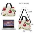 thumbnail image 3 of FORMRS 16" Laptop Sleeve Bag Carrying Case with Handle Travel Shoulder Briefcase, Cute Cherry, 3 of 8
