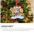 thumbnail image 2 of Bewildely Decoración colgante de Navidad para Hotel en casa, fiesta, banquete, árbol de Navidad portátil, ventana, colgante de resina alegre para Kits de decoración para fiestas 7 cabezas Bewildely HA069810-06B, 2 of 6