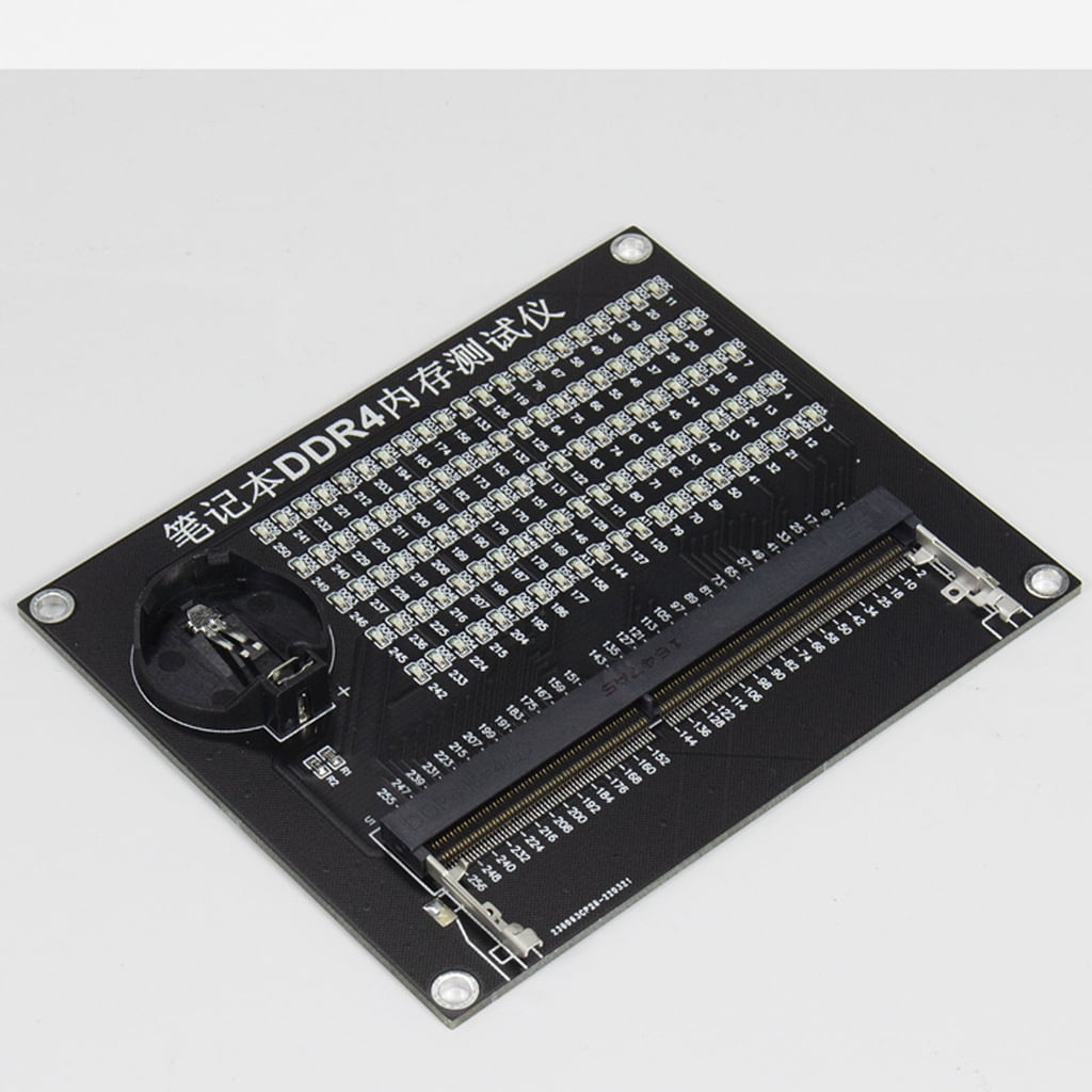 Tizuqe Diagnostic Tool with LED Indicator Memory Test Card for Computer Enthusiast DDR5 DDR4 DDR3 Memory Slot Tester