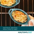thumbnail image 4 of Rachael Ray Ceramics Oval Au Gratin Set, 2-Piece, Agave Blue, 4 of 7