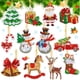thumbnail image 1 of Adornos de pintura de diamantes navideños Ferraycle 12 piezas, 1 of 6