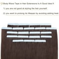thumbnail image 5 of MY-LADY 20" 50g 20pcs Tape in 100% Real Remy Human Hair Extensions Seamless Full Head Skin Weft Highligh Hairpiece Straight #2T6 Dark Brown to Light Brown, 5 of 8