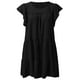 thumbnail image 4 of Vestido midi sin mangas con volantes en capas estilo boho para mujer - Diseño con hombros descubiertos, 4 of 4