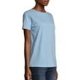 thumbnail image 5 of Hanes Women's Relaxed Fit Authentic Essentials Crewneck T-Shirt, 5 of 5