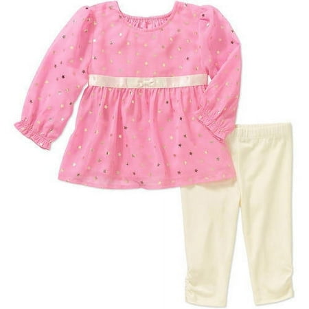 Healthtex Newborn Baby Girl Chiffon Tuni