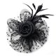thumbnail image 5 of Sonducket Tocado de boda con flores para el pelo, exquisito adorno europeo para ahorrar espacio, colgante de cabeza de compromiso nupcial Type1 NO1, 5 of 6