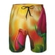 thumbnail image 3 of Balery Rose Psychedelic Traje de Baño Estilo Hawaiano para Hombre, Shorts de Secado Rápido con Bolsillos-XX-Large, 3 of 6