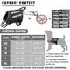 thumbnail image 5 of Chaleco para perros de servicio MOOGROU con etiqueta de identificación y 10 parches, color negro M, 5 of 7