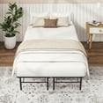 thumbnail image 7 of HAILIMU Full Metal Bed Frame, Foldable & No Tools Assembly, Heavy Duty Platform with Under Bed Storage, 1300 lbs Weight Capacity, Ideal for Small Spaces & Guest Rooms, 7 of 7