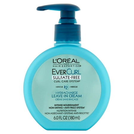 L'Oreal Paris EverCurl Hydracharge Leave-In Cream, 6 fl oz